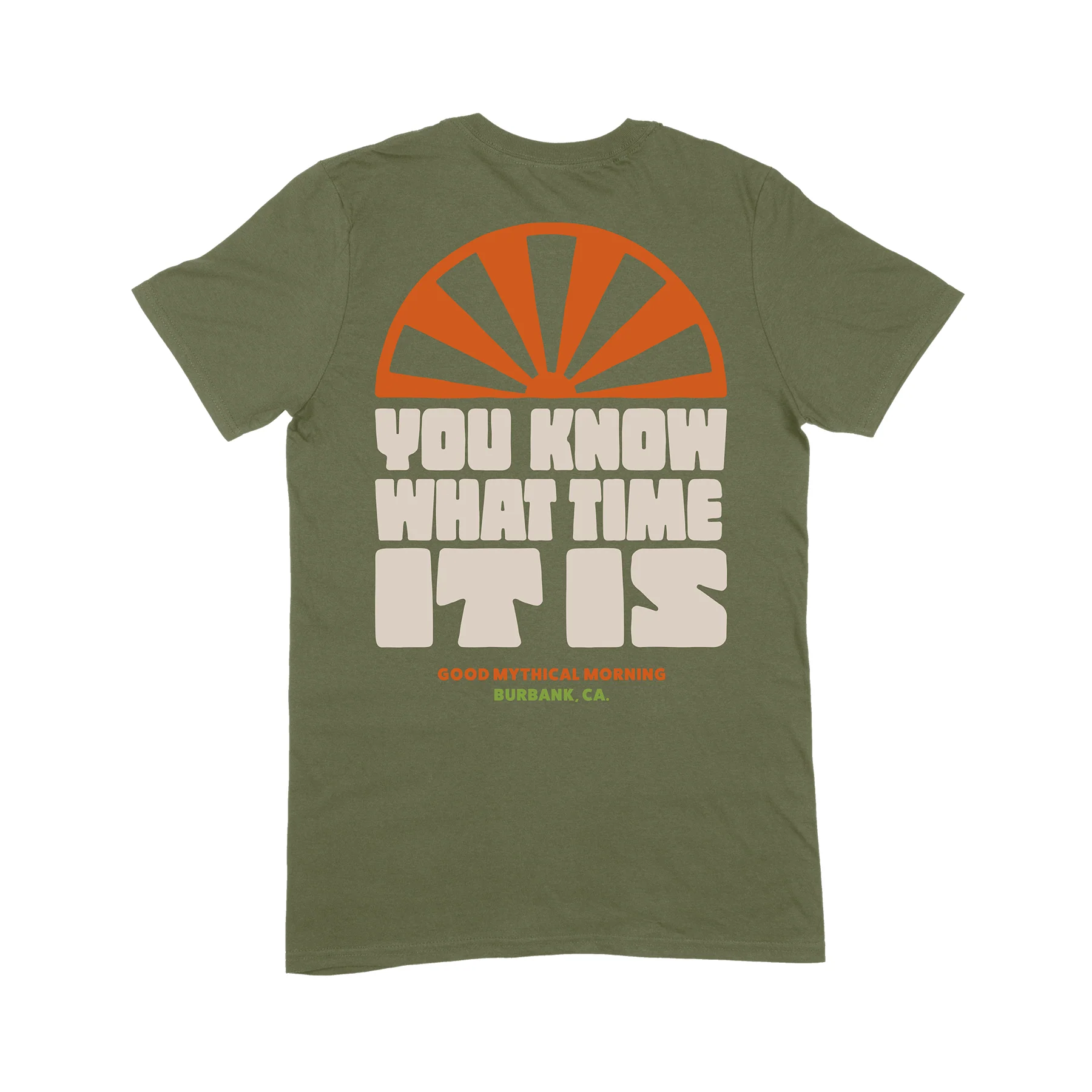 1032-you-know-what-time-it-is-tee-olive-2.webp You Know What Time It Is Tee (Olive)