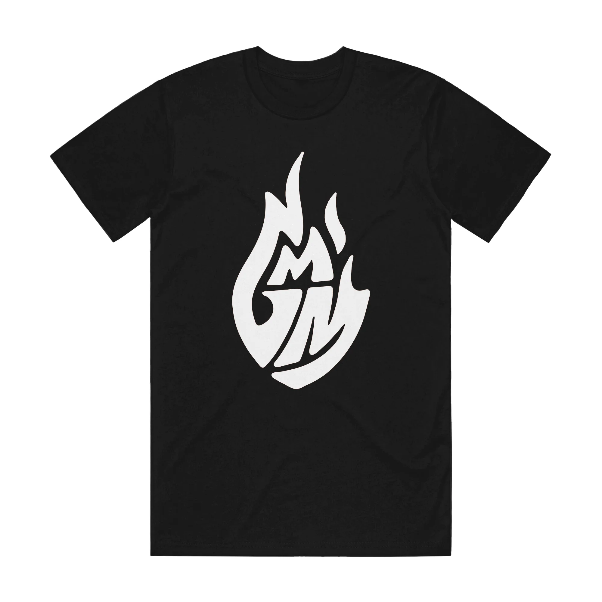 1065-gmm-white-flame-logo-tee-1.webp GMM White Flame Logo Tee