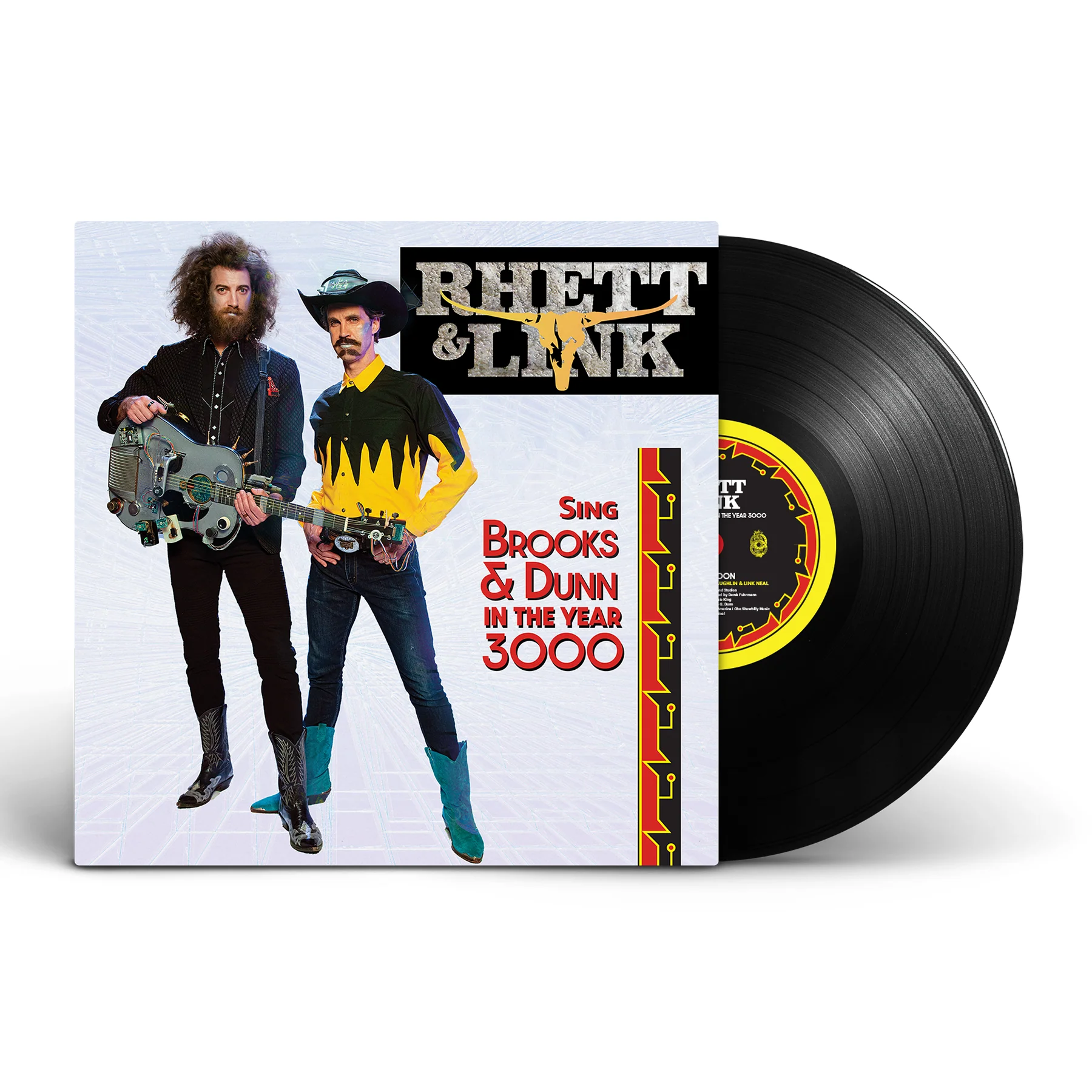 1466-rhett-link-sing-brooks-dunn-vinyl-in-the-year-3000-12-vinyl-1.webp Rhett & Link Sing Brooks & Dunn Vinyl in the Year 3000 12” Vinyl