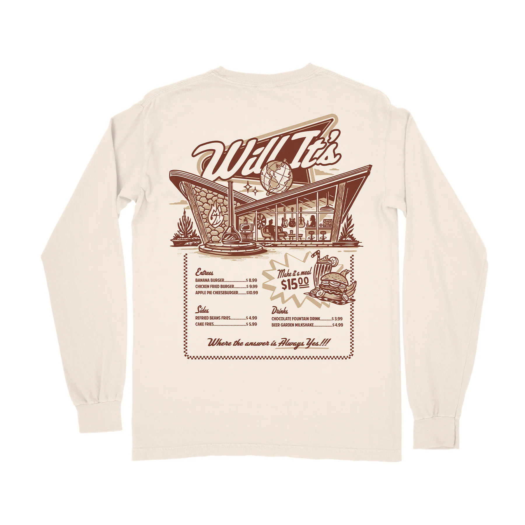 Will It's Long Sleeve Tee