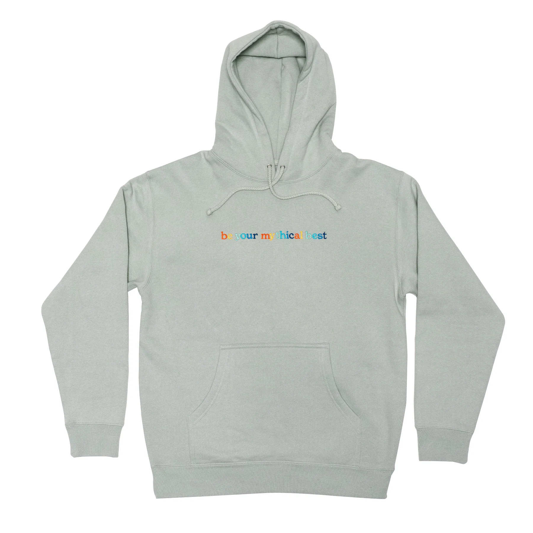 1529-be-your-mythical-best-embroidered-hoodie-dusty-sage-1.webp Be Your Mythical Best Embroidered Hoodie (Dusty Sage)