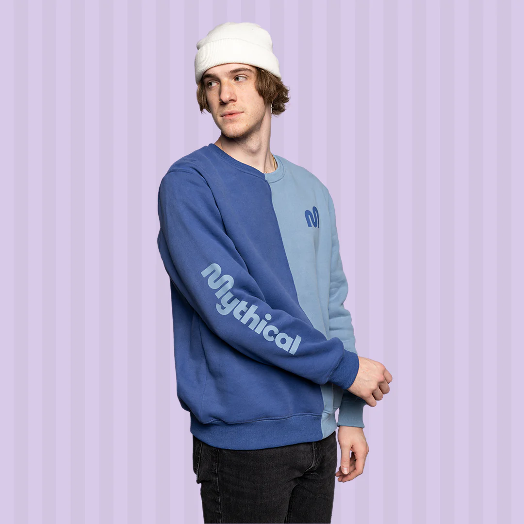 1569-mythical-colorblock-sweatshirt-blue-2.webp Mythical Colorblock Sweatshirt (Blue)