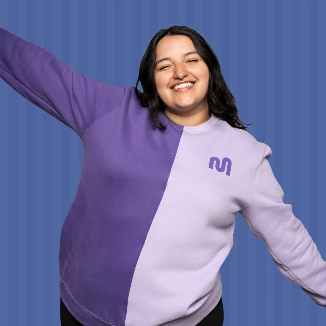 1579-mythical-colorblock-sweatshirt-purple-2.webp Mythical Colorblock Sweatshirt (Purple)