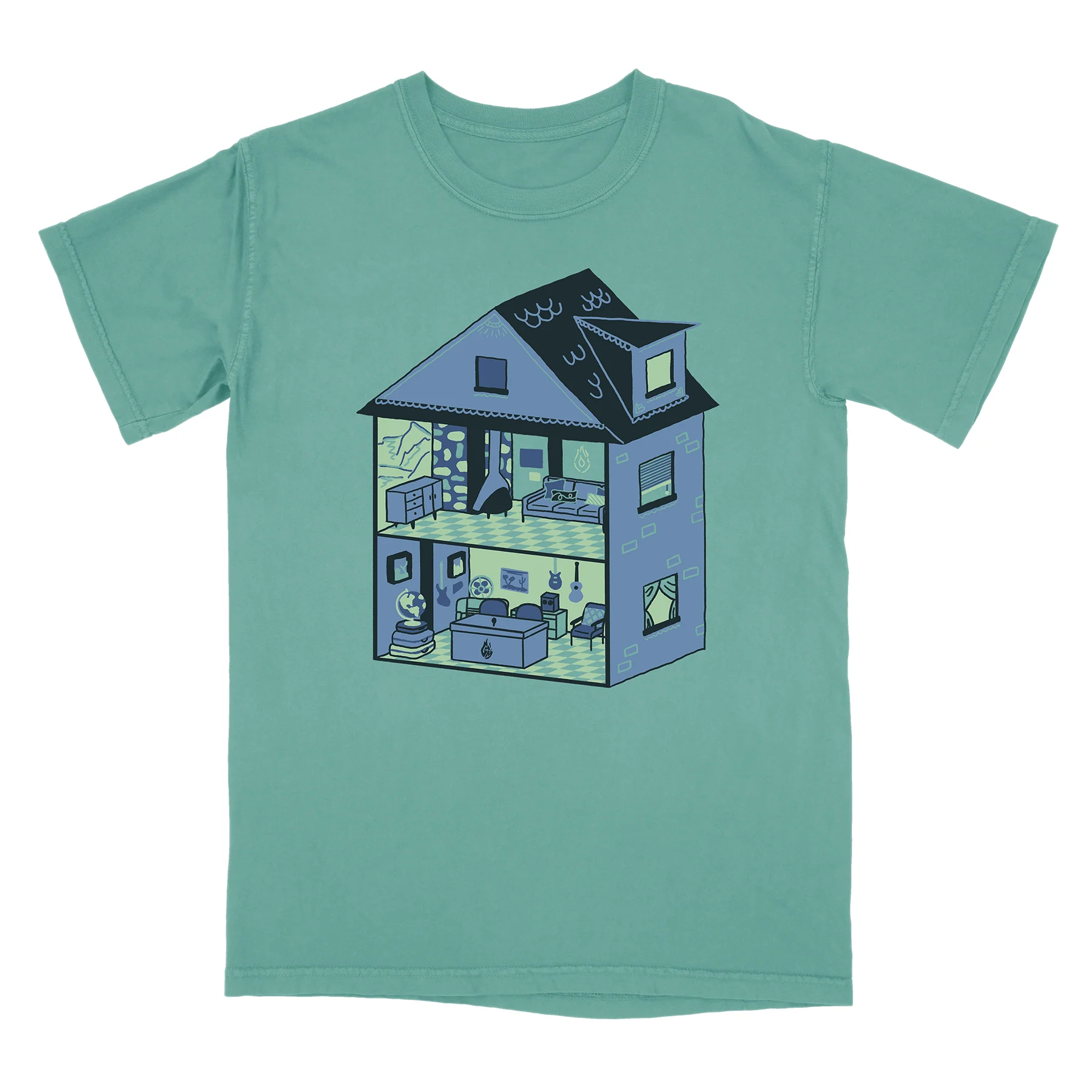 259-gmm-dollhouse-tee-green-1.webp GMM Dollhouse Tee (Green)
