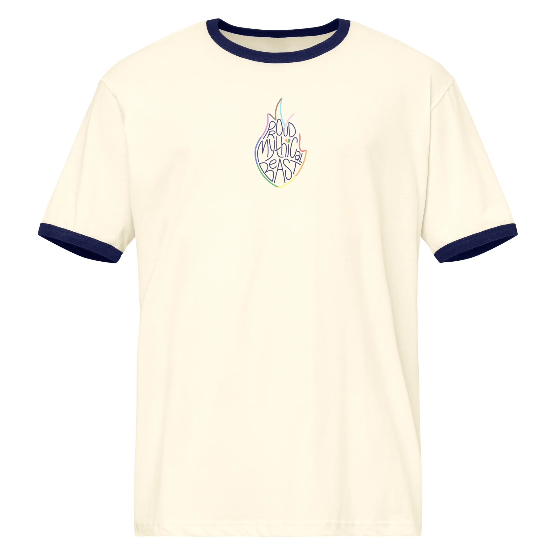 2026 Proud Mythical Beast Ringer Tee