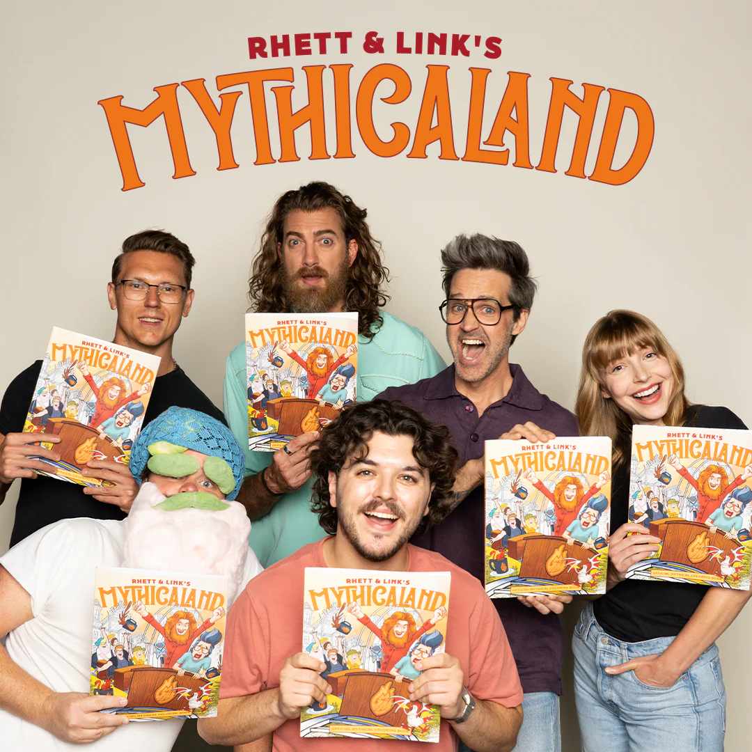 Rhett & Link's Mythicaland Coloring Book