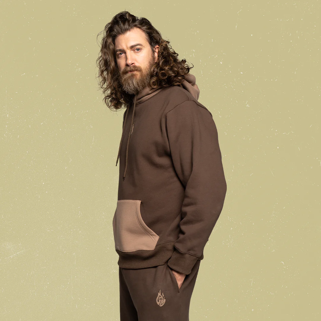 GMM Colorblock Hoodie (Brown)