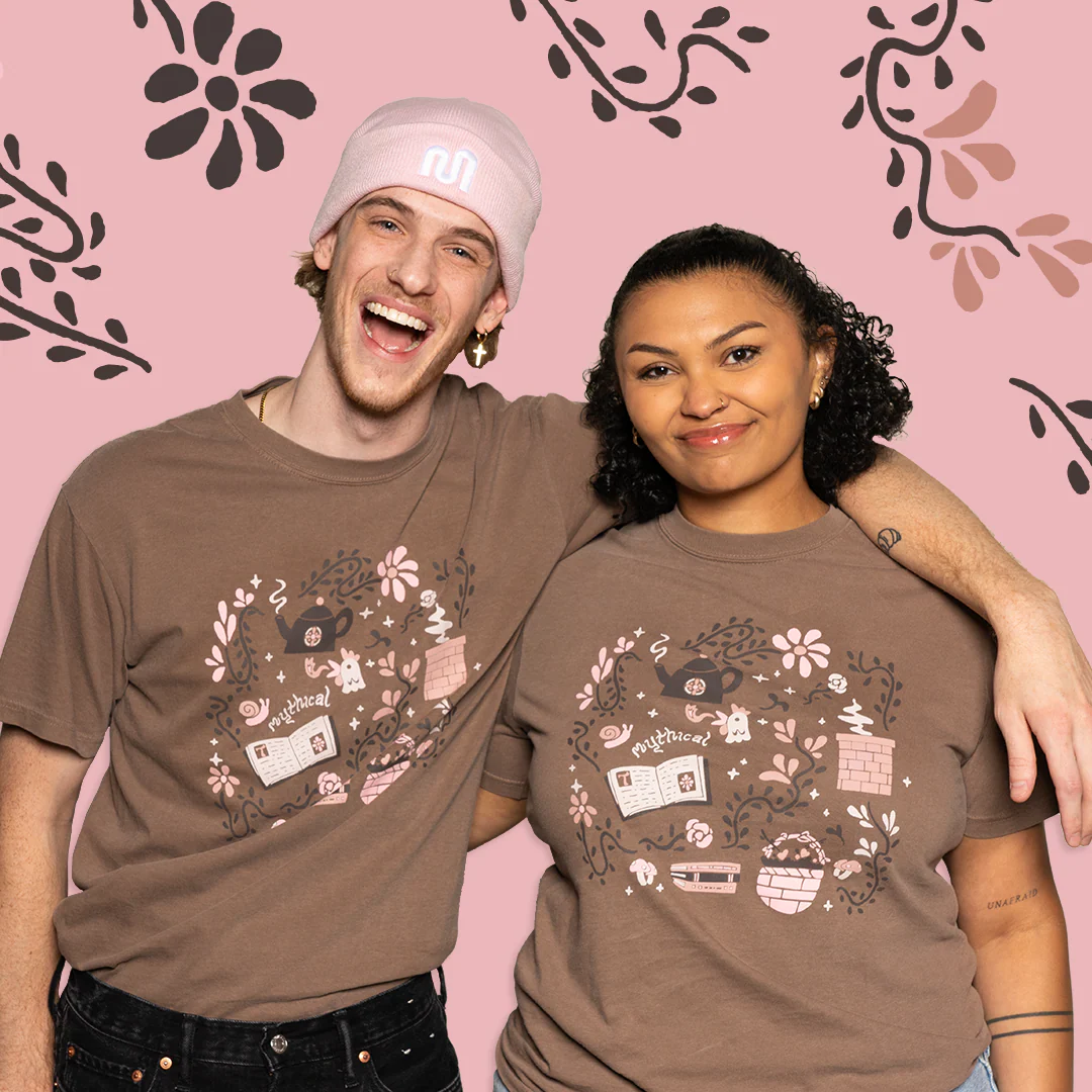 47-cozy-mythical-morning-tee-2.webp Cozy Mythical Morning Tee