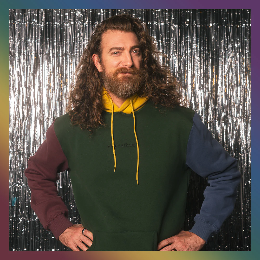 Stay Curious Colorblock Hoodie