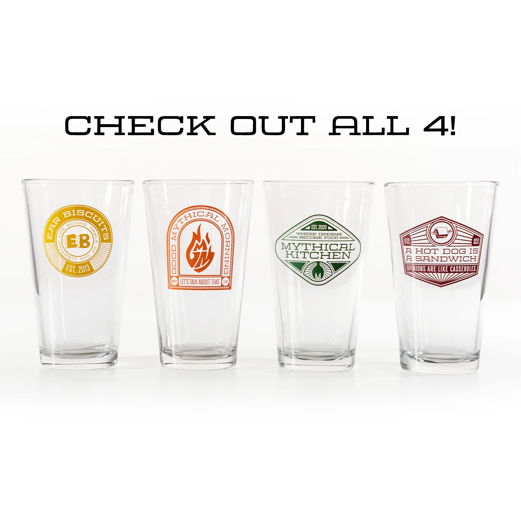 709-emblem-pint-glass-a-hot-dog-is-a-sandwich-2.webp Emblem Pint Glass (A Hot Dog is a Sandwich)