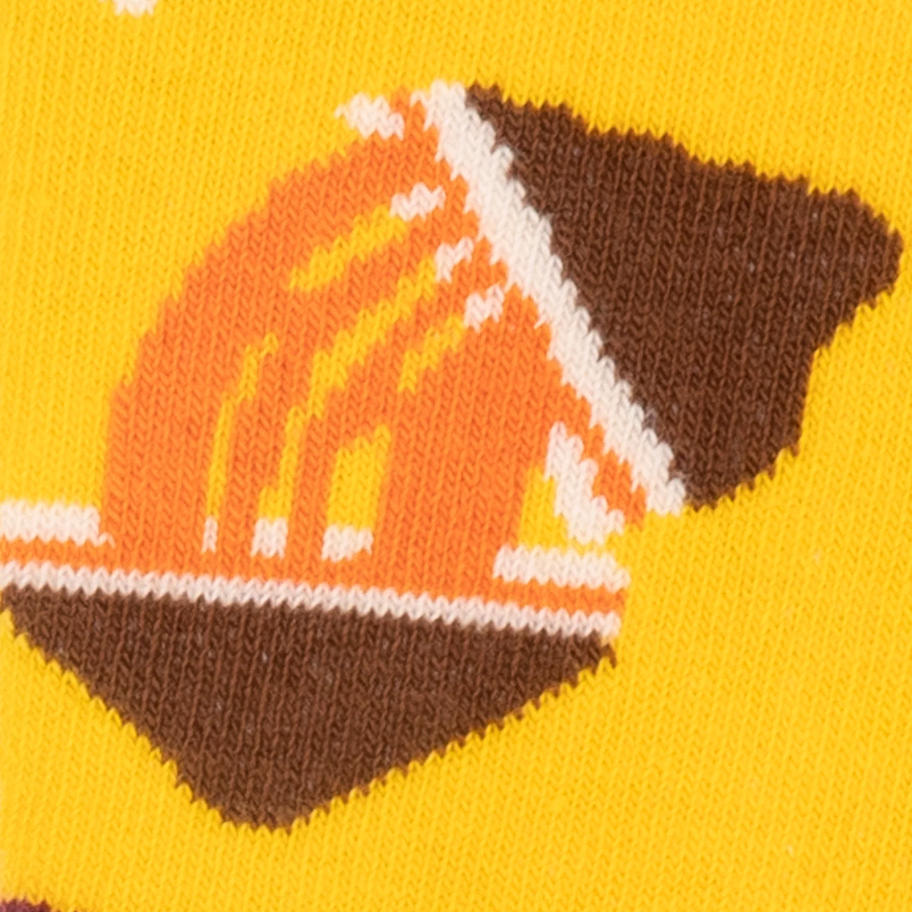 Grilled Cheese Ramen Patterned Socks