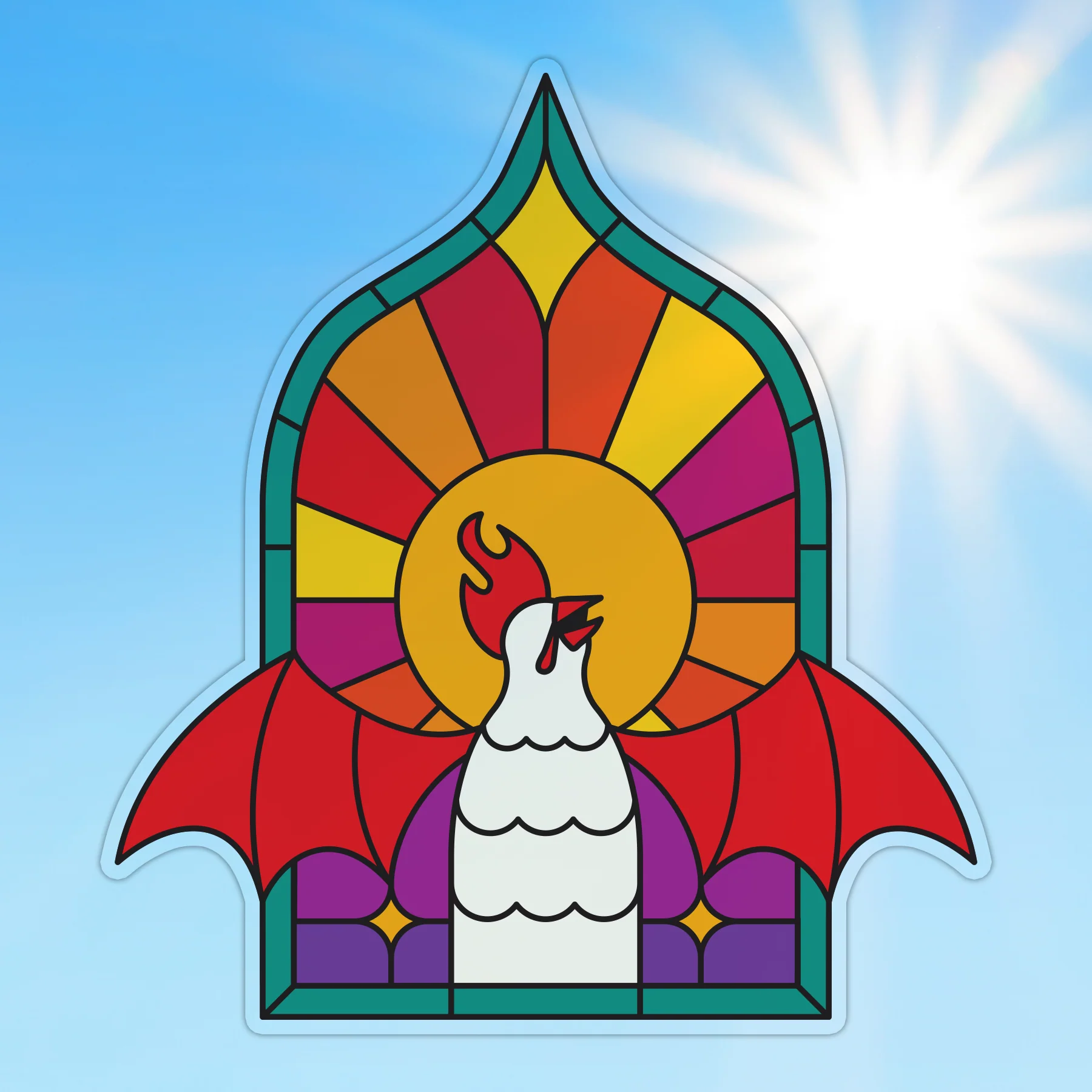 730-stained-glass-window-sticker-2.webp Stained Glass Window Sticker