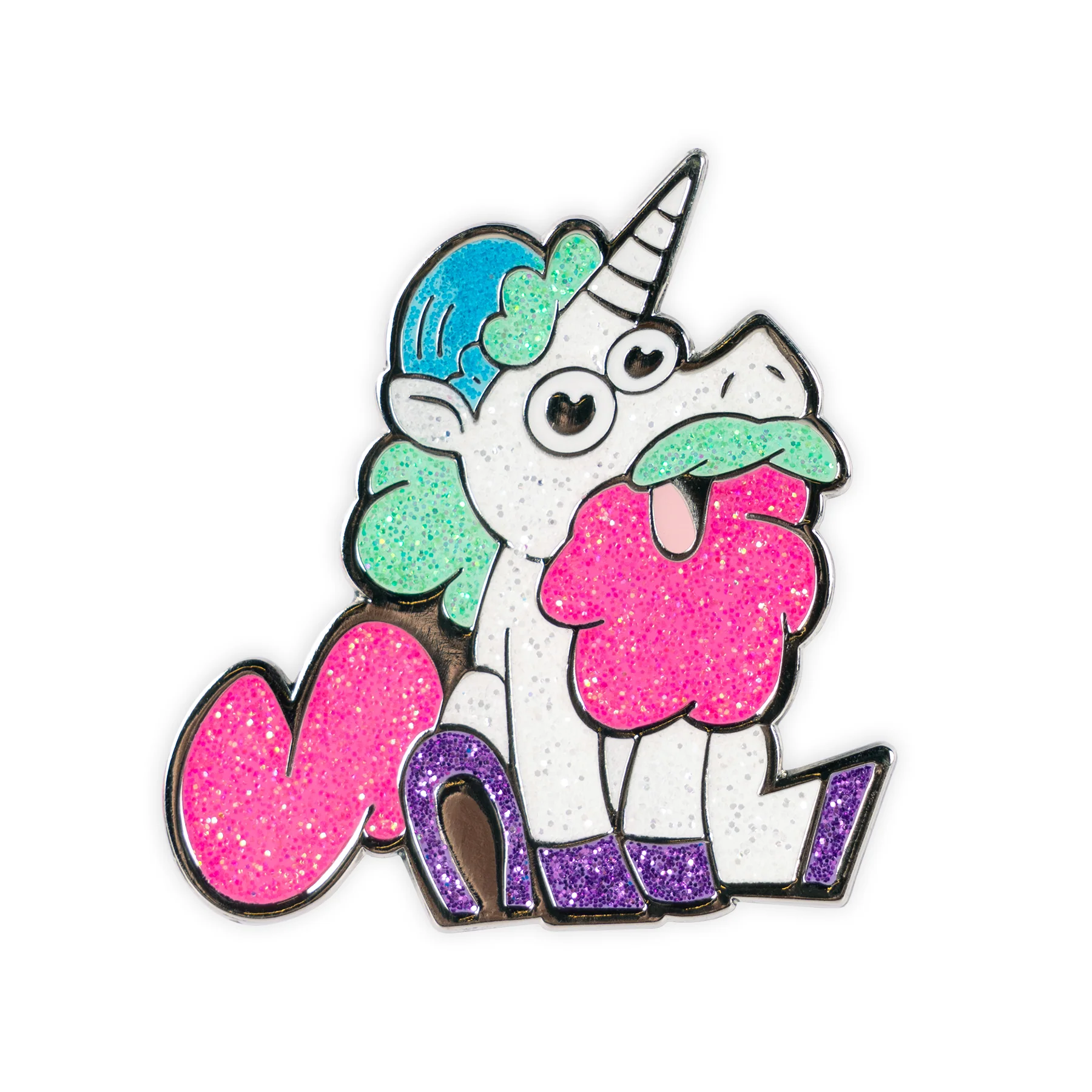 743-cotton-candy-randy-corn-glitter-enamel-pin-of-the-month-1.webp Cotton Candy Randy-corn Glitter Enamel Pin of the Month