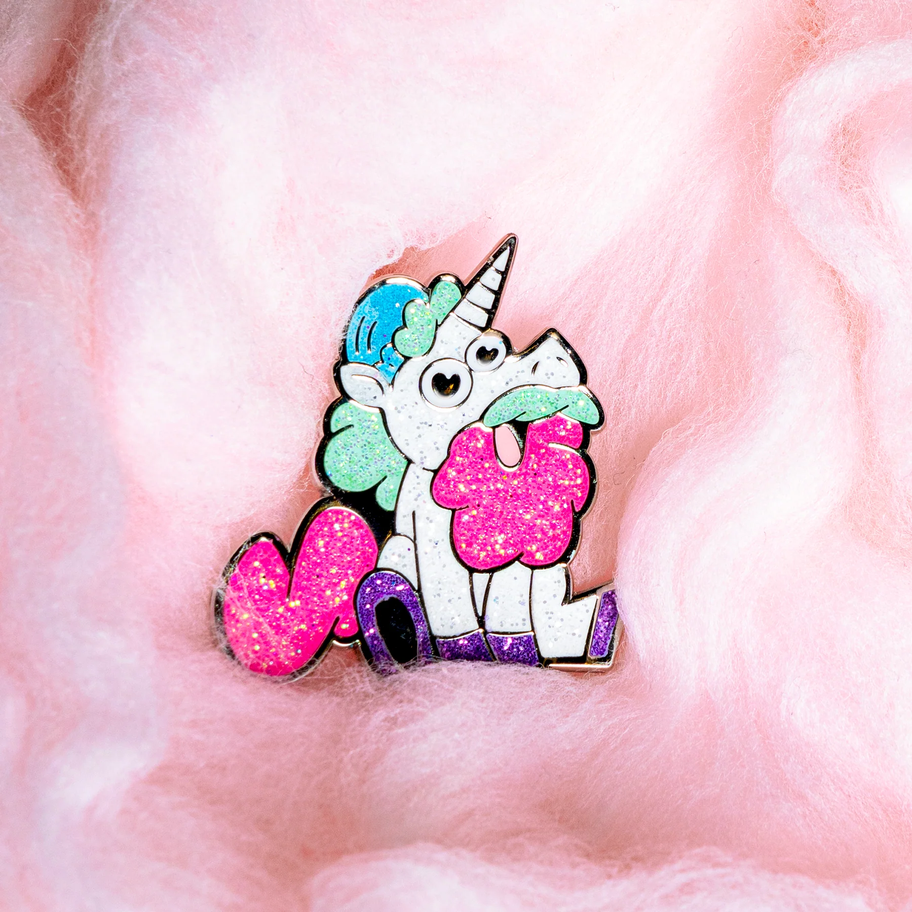 743-cotton-candy-randy-corn-glitter-enamel-pin-of-the-month-3.webp Cotton Candy Randy-corn Glitter Enamel Pin of the Month