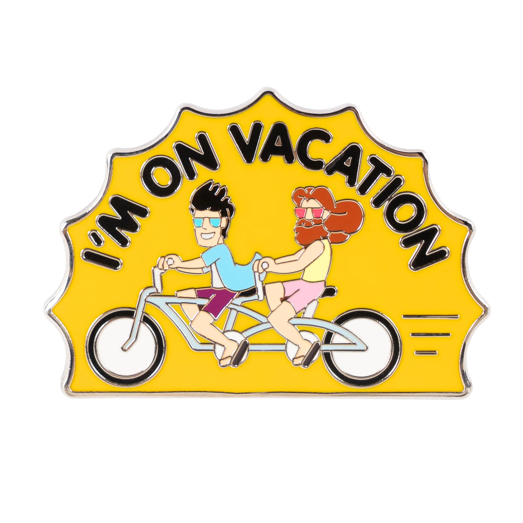 744-two-men-on-a-double-bike-pin-of-the-month-1.webp Two Men On A Double Bike Pin of the Month