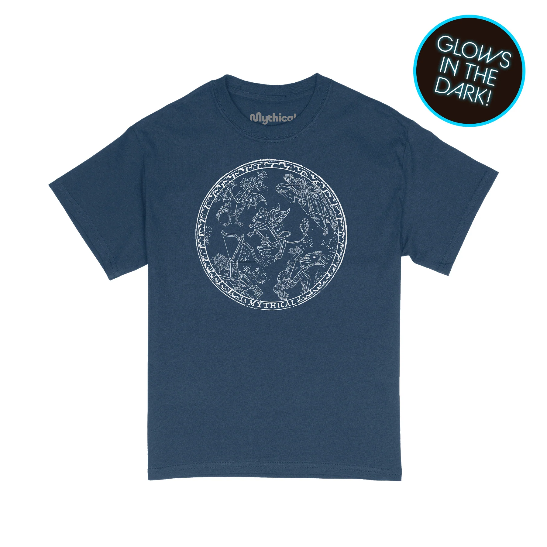 886-mythical-constellations-glow-in-the-dark-tee-navy-1.webp Mythical Constellations Glow-in-the-Dark Tee (Navy)