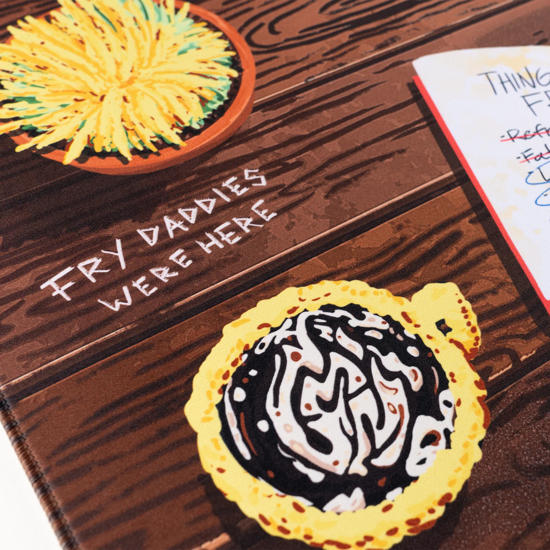 GMM Deep Fried Desk Mat