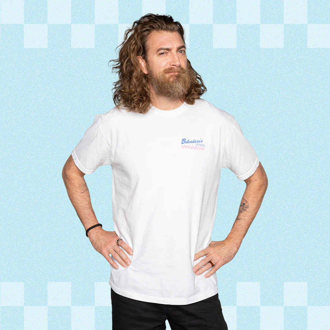Belvedere's Ice Cream Shop Tee (Vanilla)