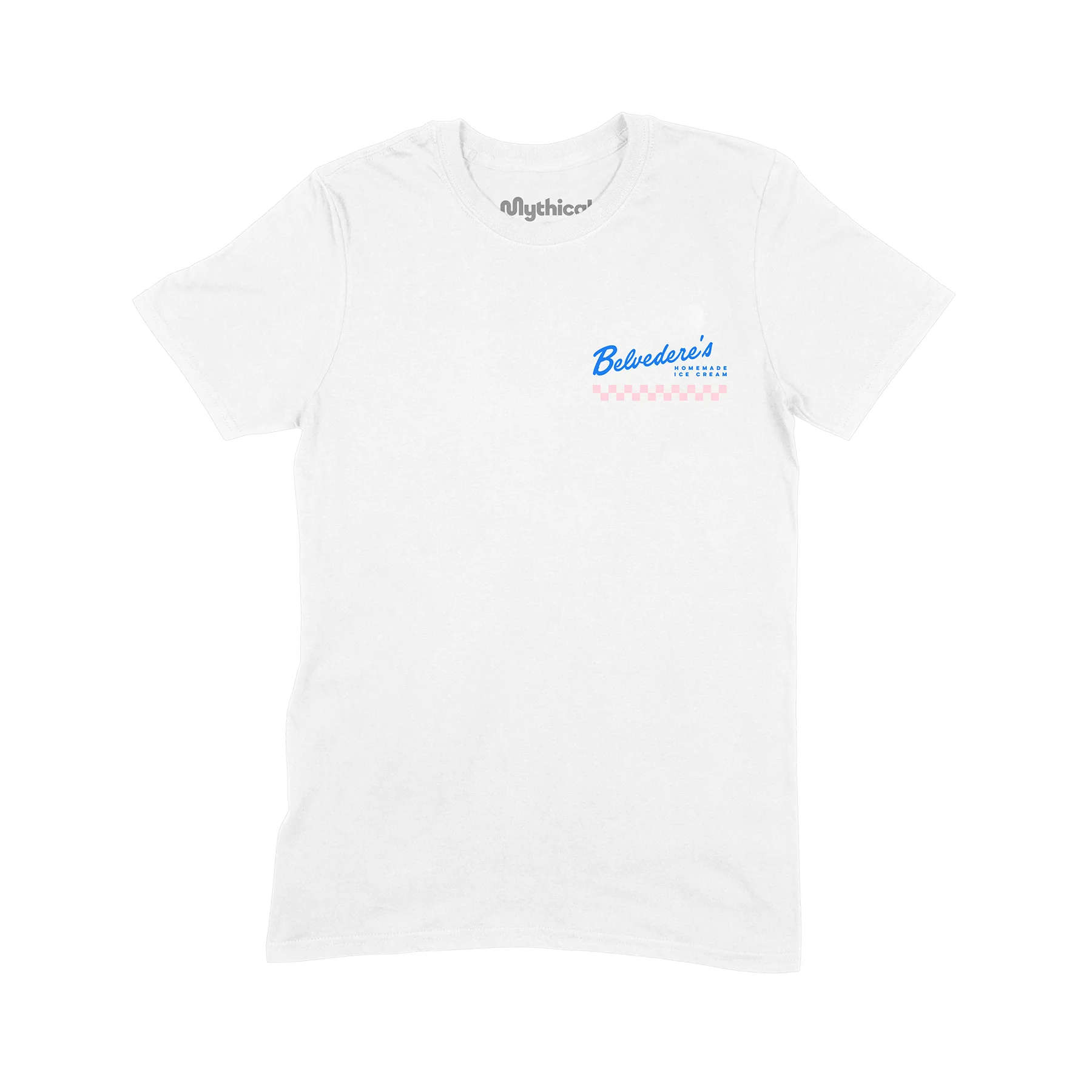 Belvedere's Ice Cream Shop Tee (Vanilla)