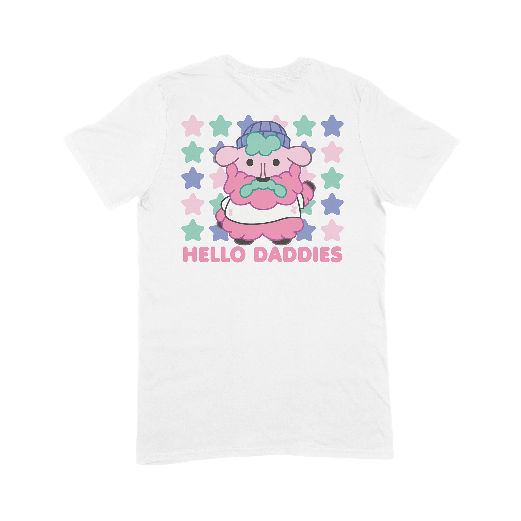 972-hello-daddies-tee-white-2.webp Hello Daddies Tee (White)
