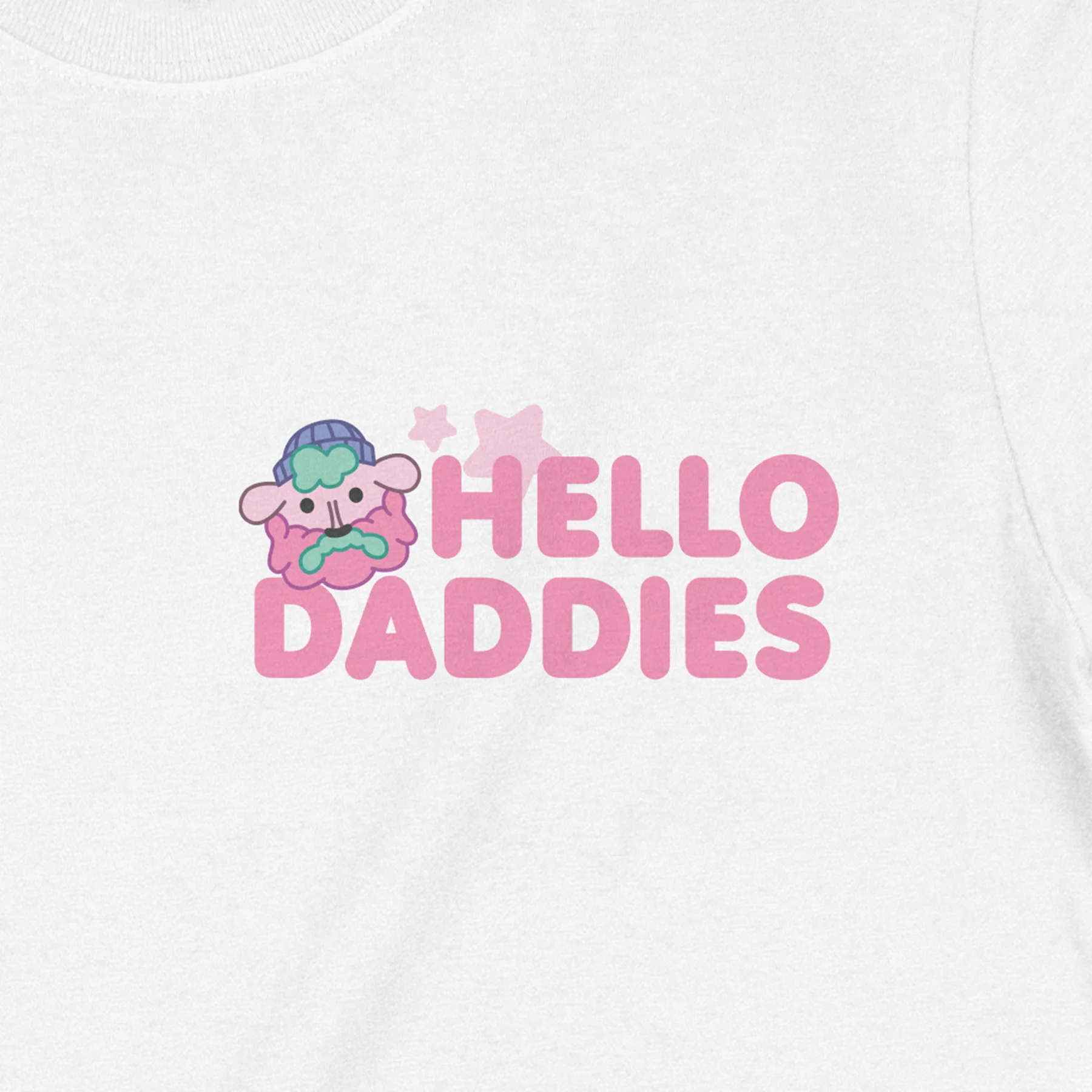 972-hello-daddies-tee-white-3.webp Hello Daddies Tee (White)